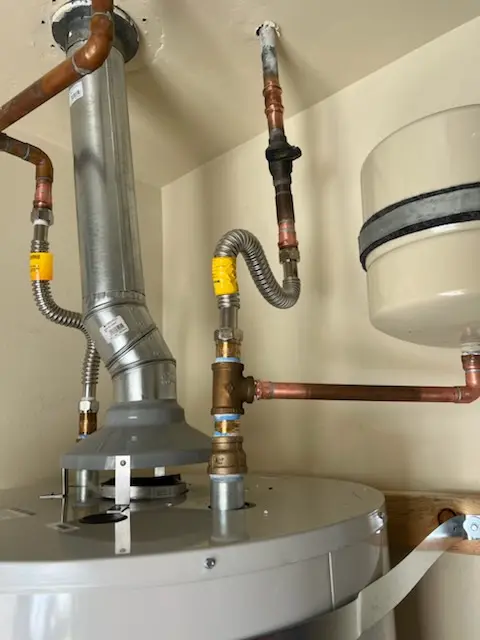 Water heater installation and plumbing repair in Treasure Island